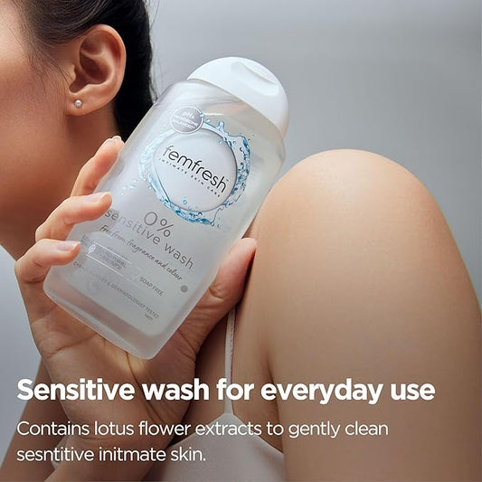 Femfresh – 0% Sensitive Intimate Wash | غسول فمفريش للمناطق الحساسة 0٪